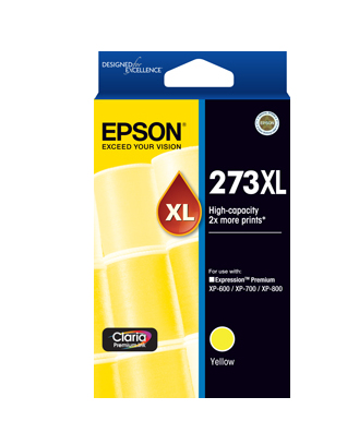 Epson 273 HY Yellow Ink Cart Epson — view 2