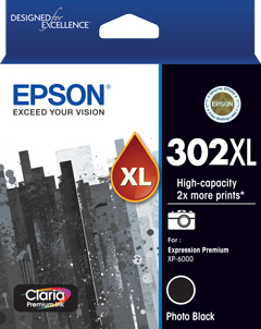 Epson 302 HY Ph Blk Ink Cart Epson — view 2