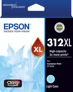 Epson 312 HY Lt Cyan Ink Cart Epson — view 2