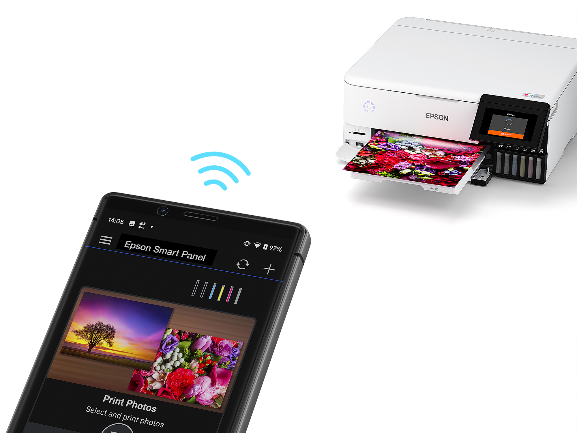 EPSON EcoTank Photo ET-8500 Epson — view 4