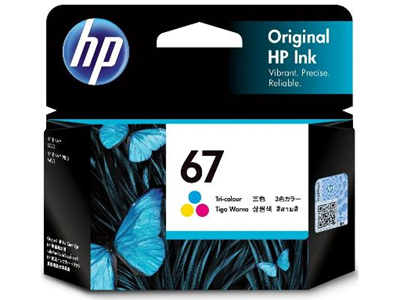 HP #67 Tri Col Ink 3YM55AA HP — view 2