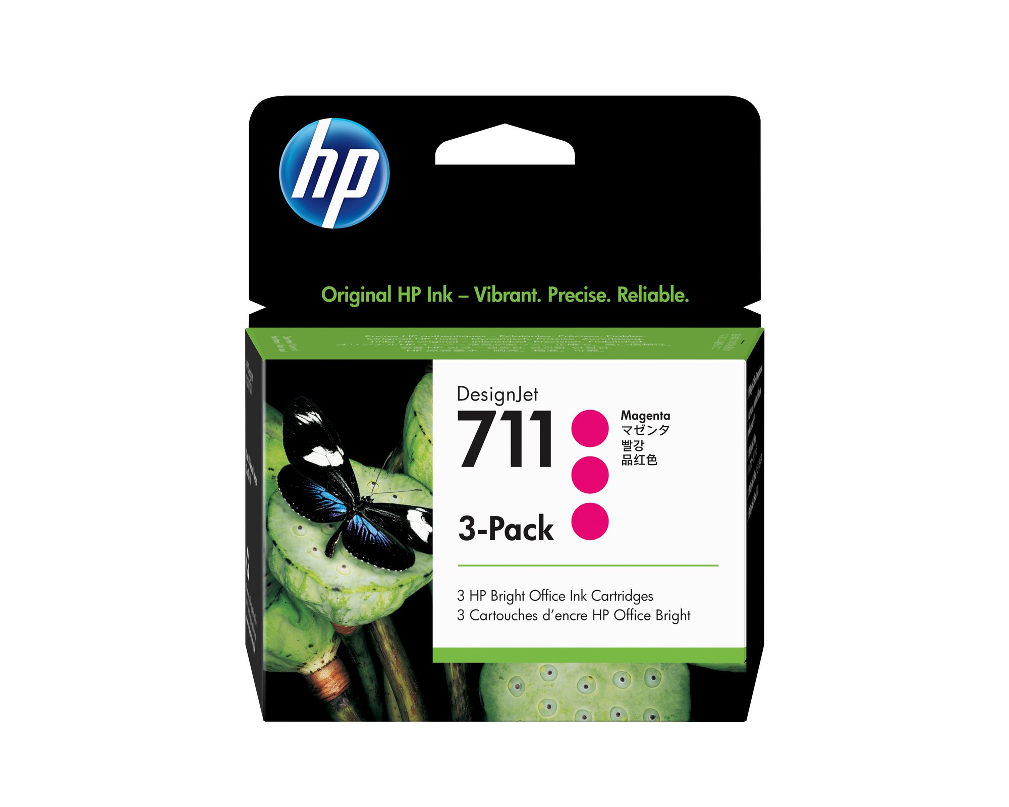 HP #711 29ml Mag 3pk CZ135A HP — view 2