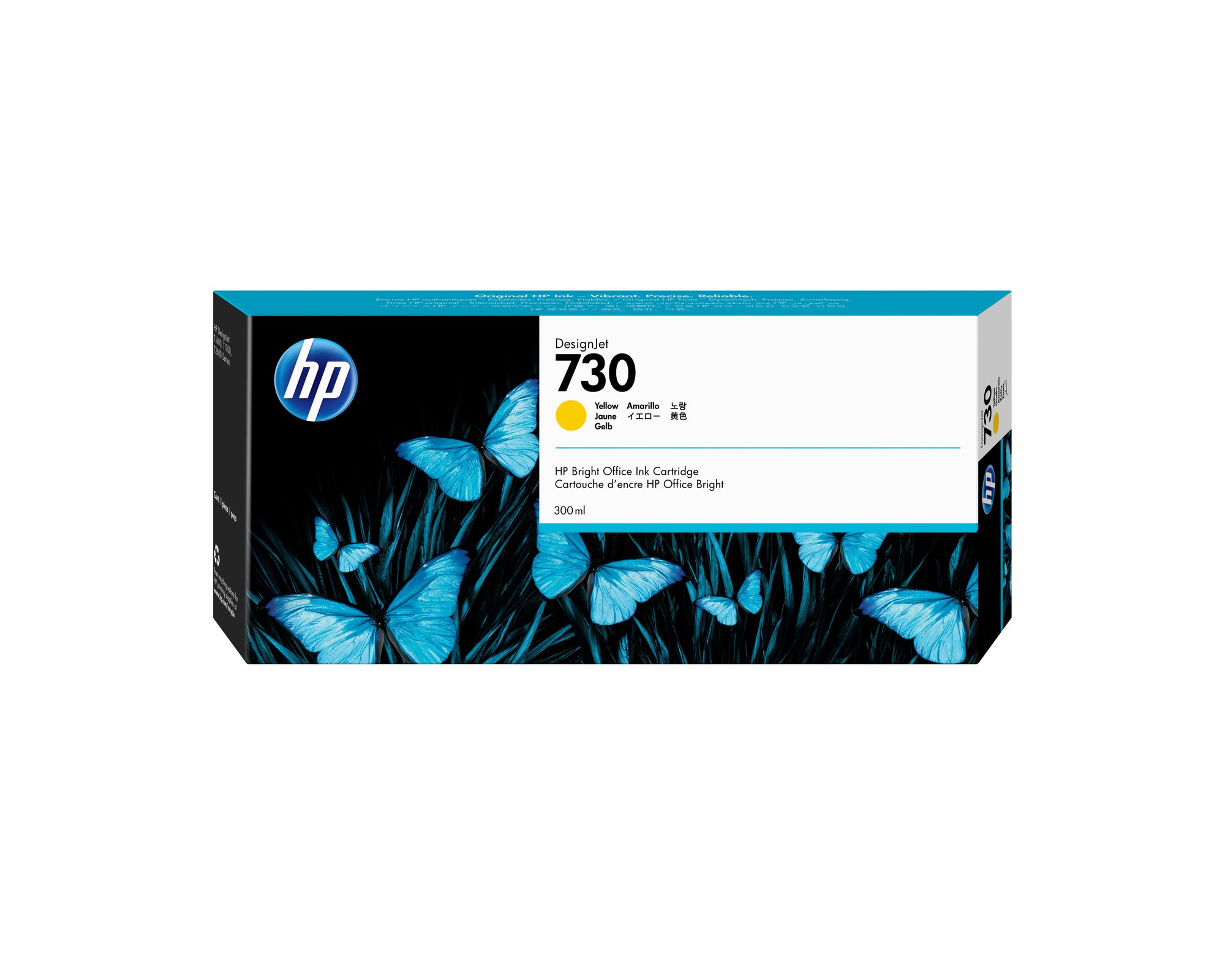 HP DJ 730 300ml Yellow P2V70A HP — view 2