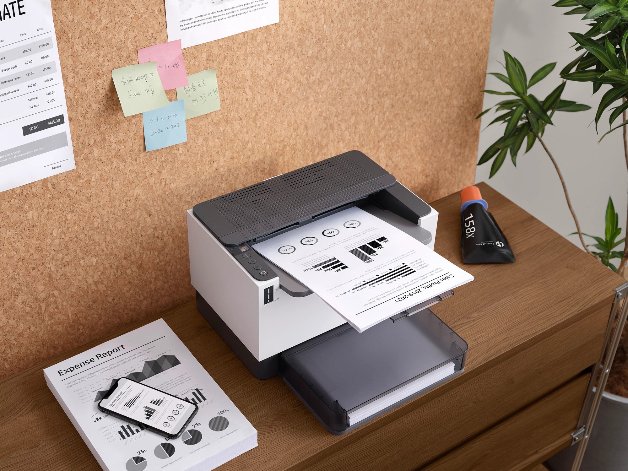 HP 730 DJ Cyan Ink Cart P2V62A HP — view 4