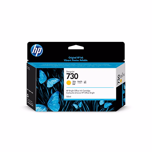 HP 730 DJ Yell Ink Cart P2V64A HP — view 2