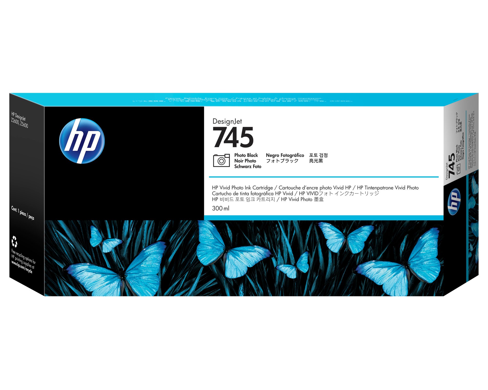 HP DJ Photo Black Ink F9K04A HP — view 2