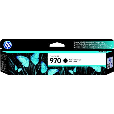 HP #970 Black Ink Cart CN621AA HP — view 1