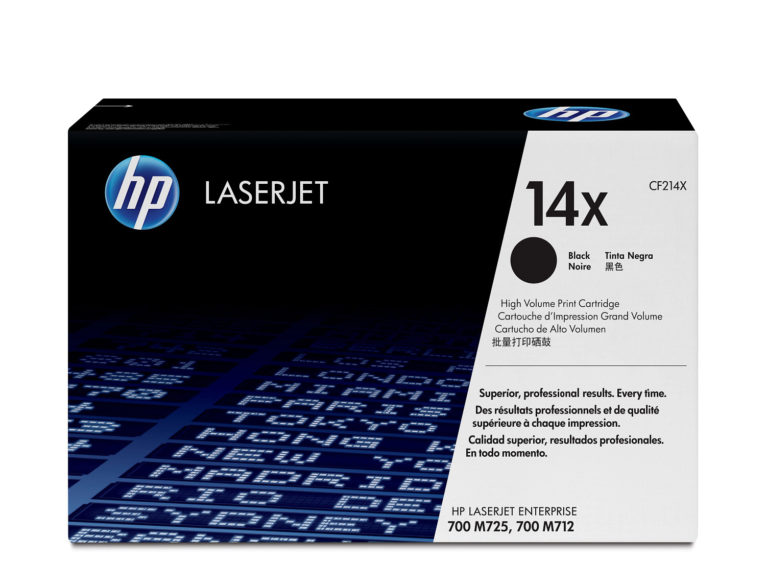 HP #14X Black Toner CF214X HP — view 2