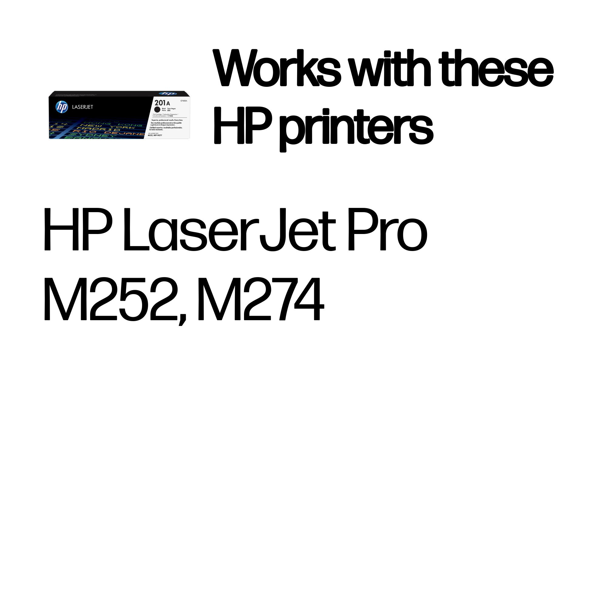 HP #201A Black Toner CF400A HP — view 3
