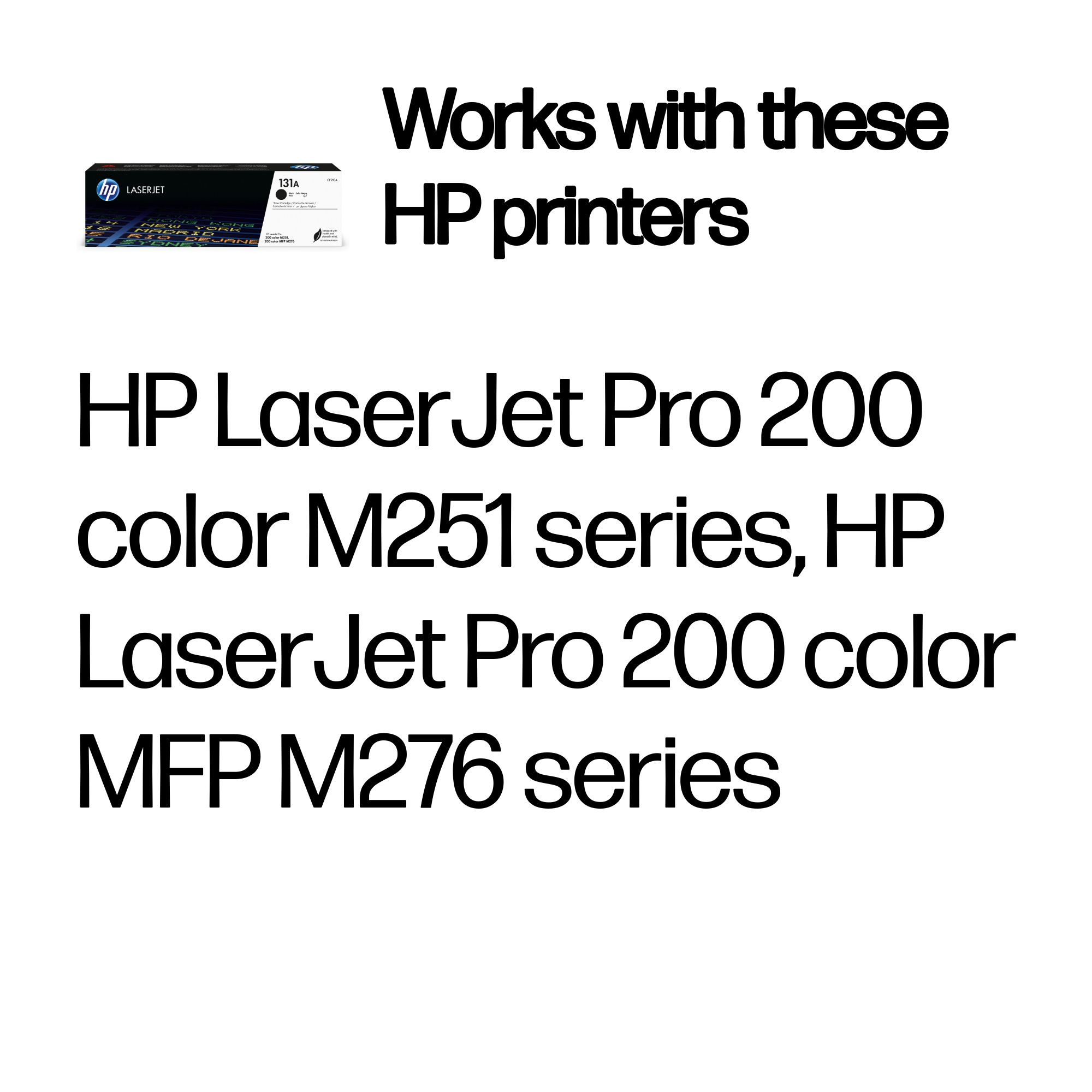 HP #131A Black Toner CF210A HP — view 3