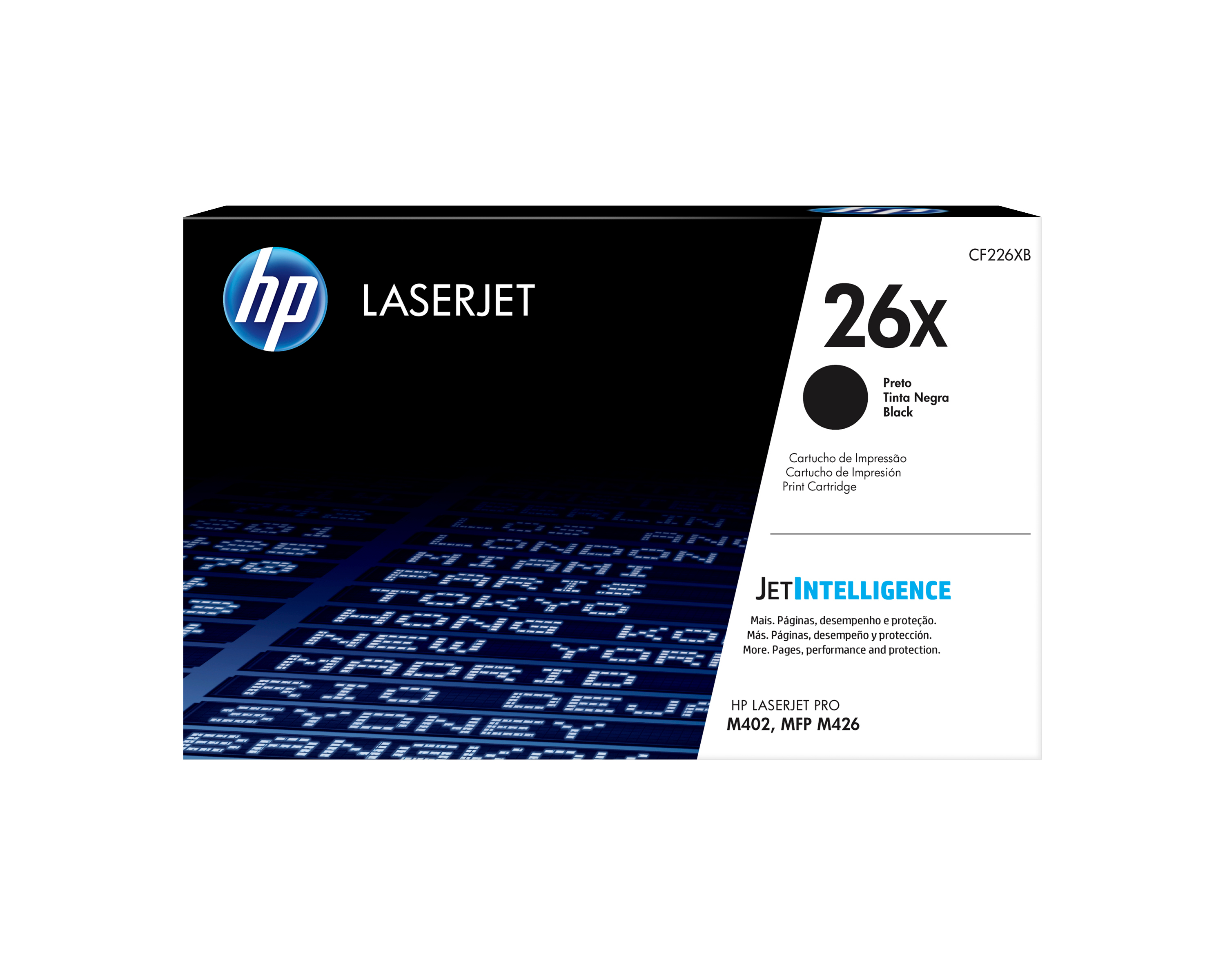 HP #26X Black Toner CF226X HP — view 2