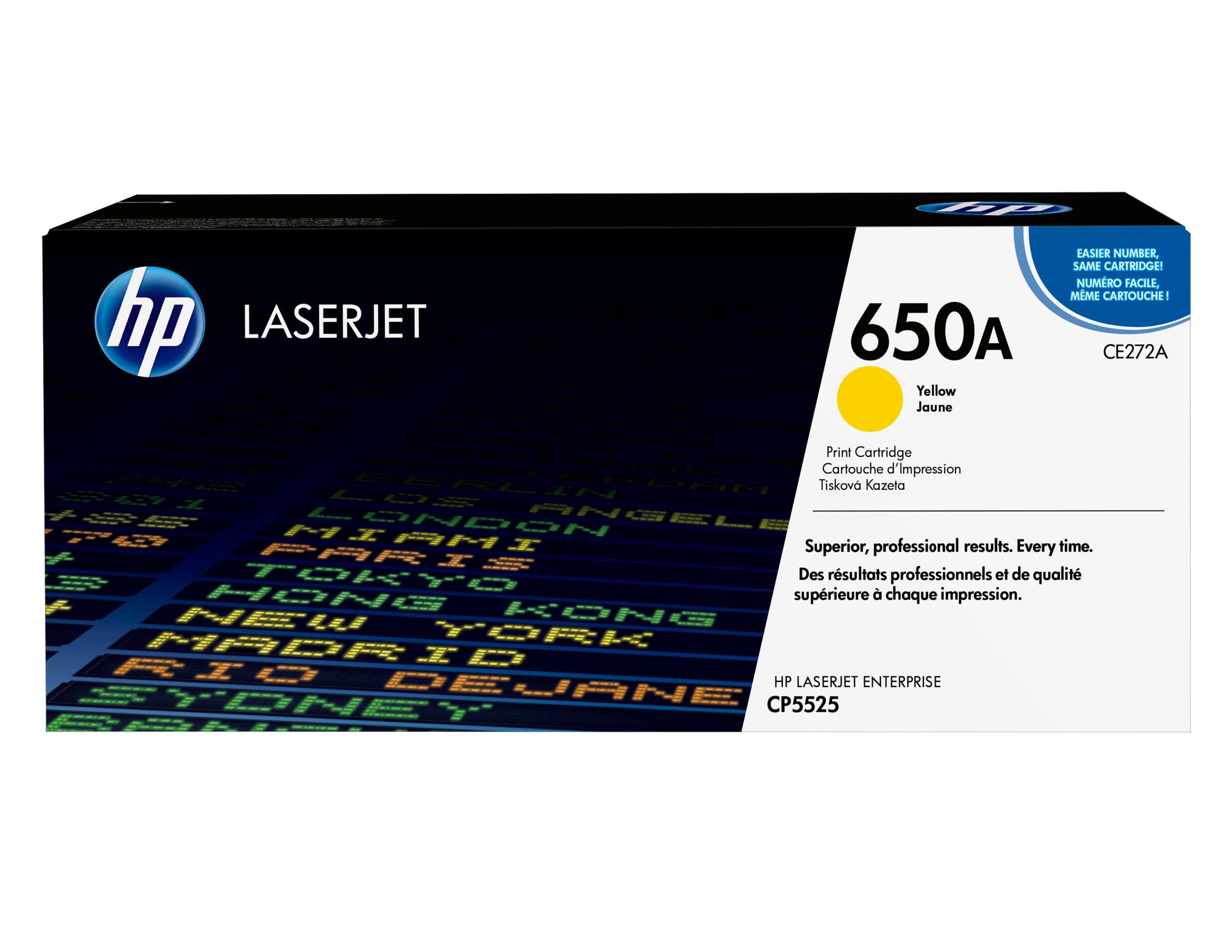HP #650A Yellow Toner CE272A HP — view 2