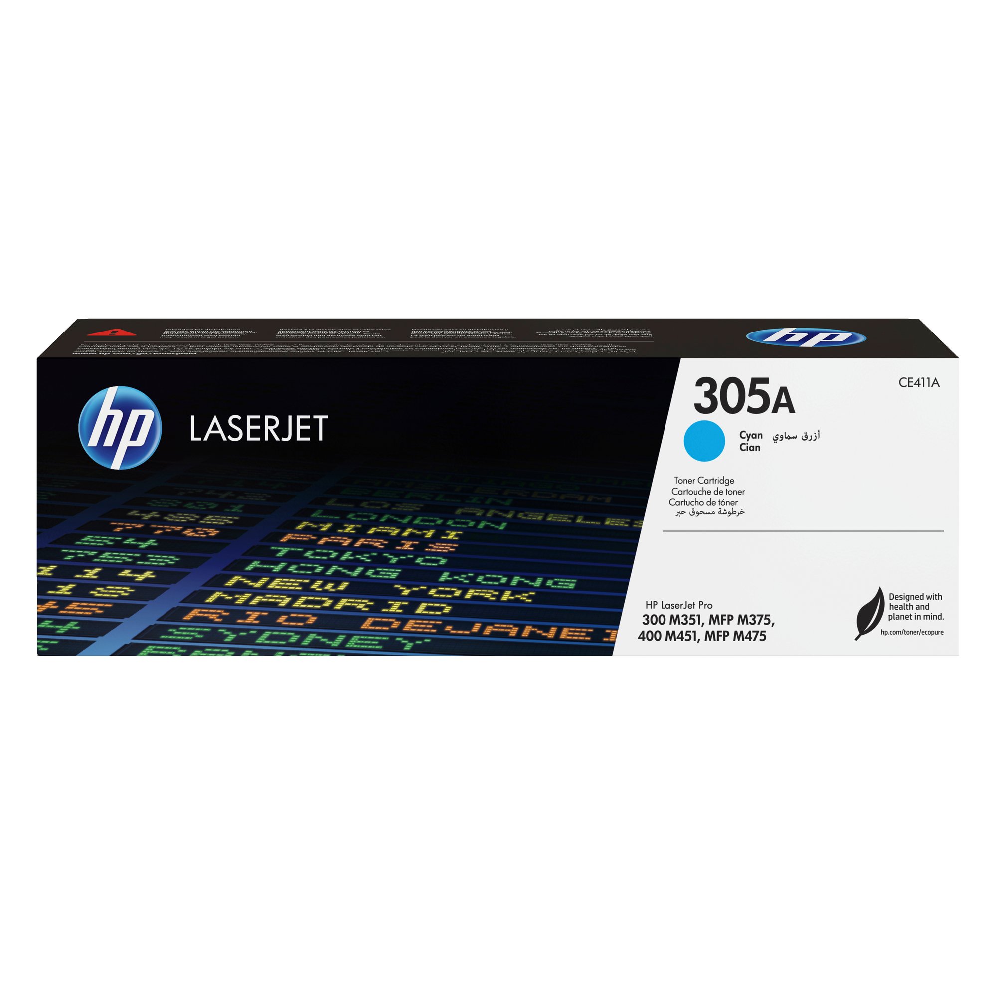 HP #305 Cyan Toner CE411A HP — view 2