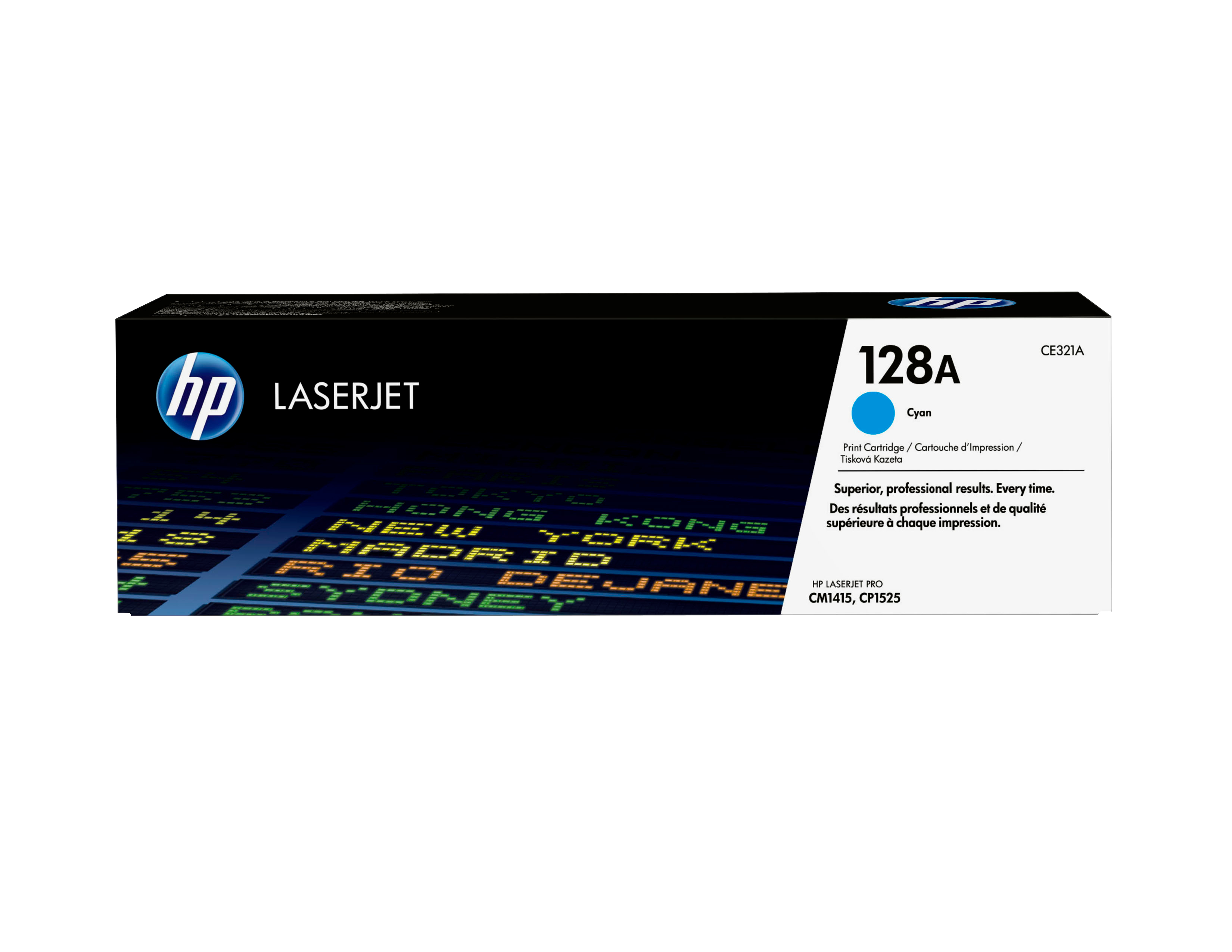 HP #128A Cyan Toner CE321A HP — view 2