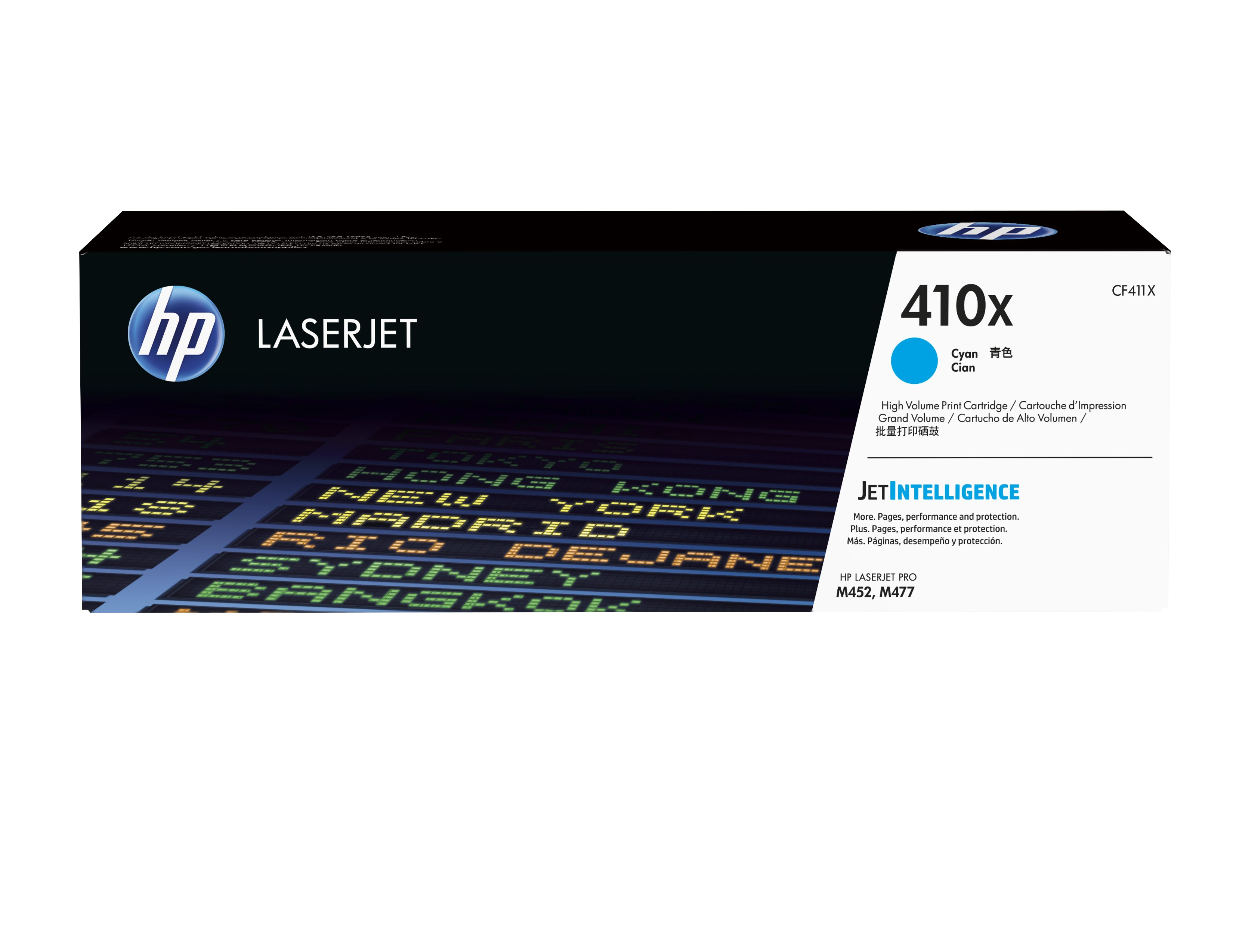HP #410X Cyan Toner CF411X HP — view 2