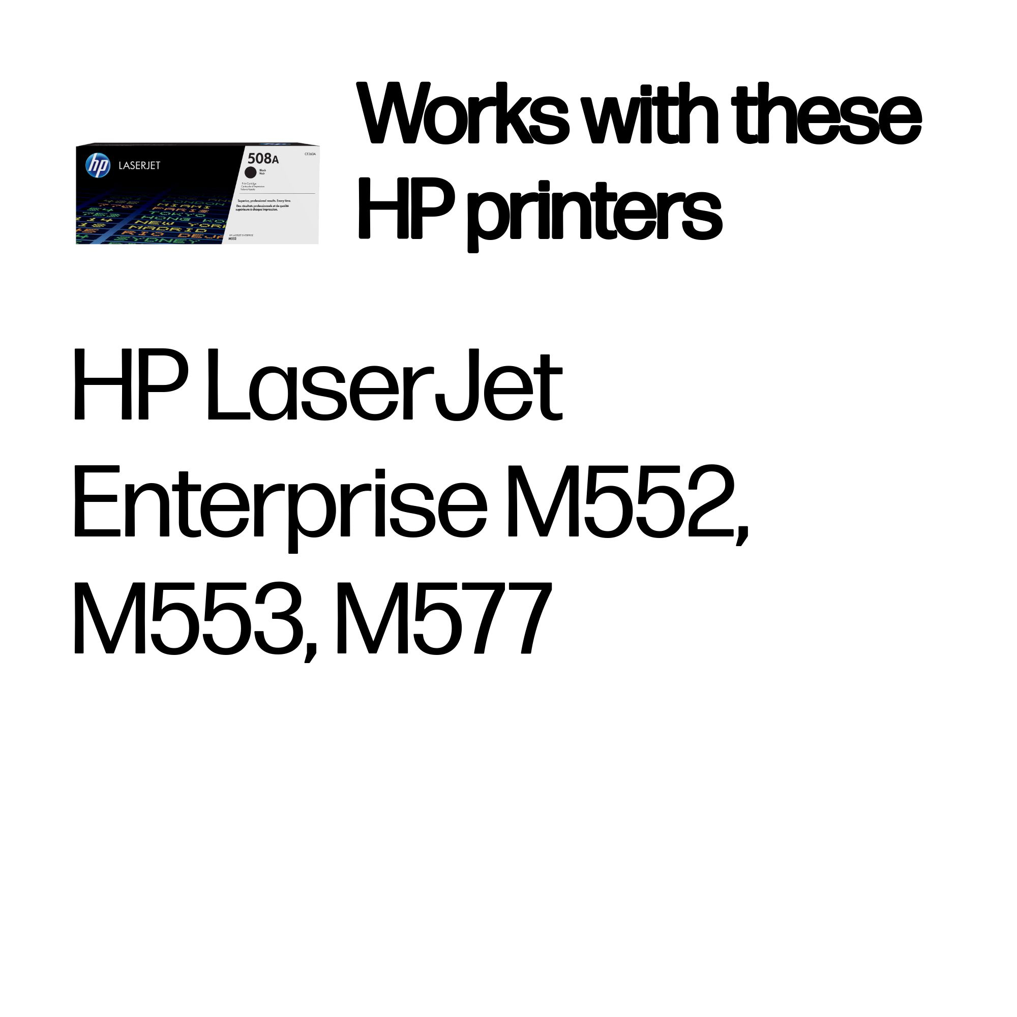 HP #508A Black Toner CF360A HP — view 3