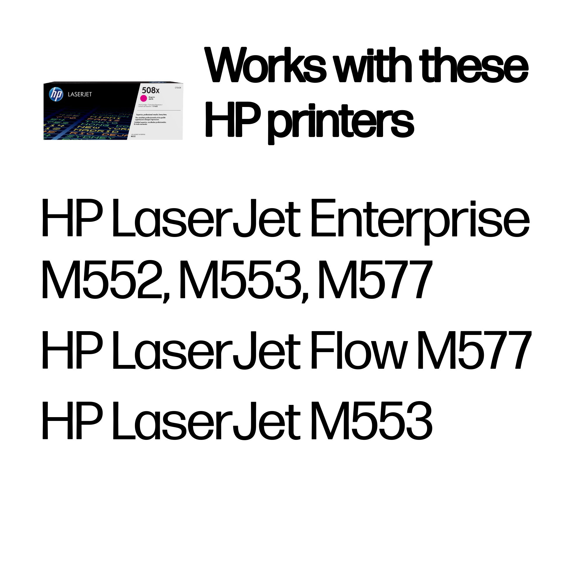 HP #508X Magenta Toner CF363X HP — view 3