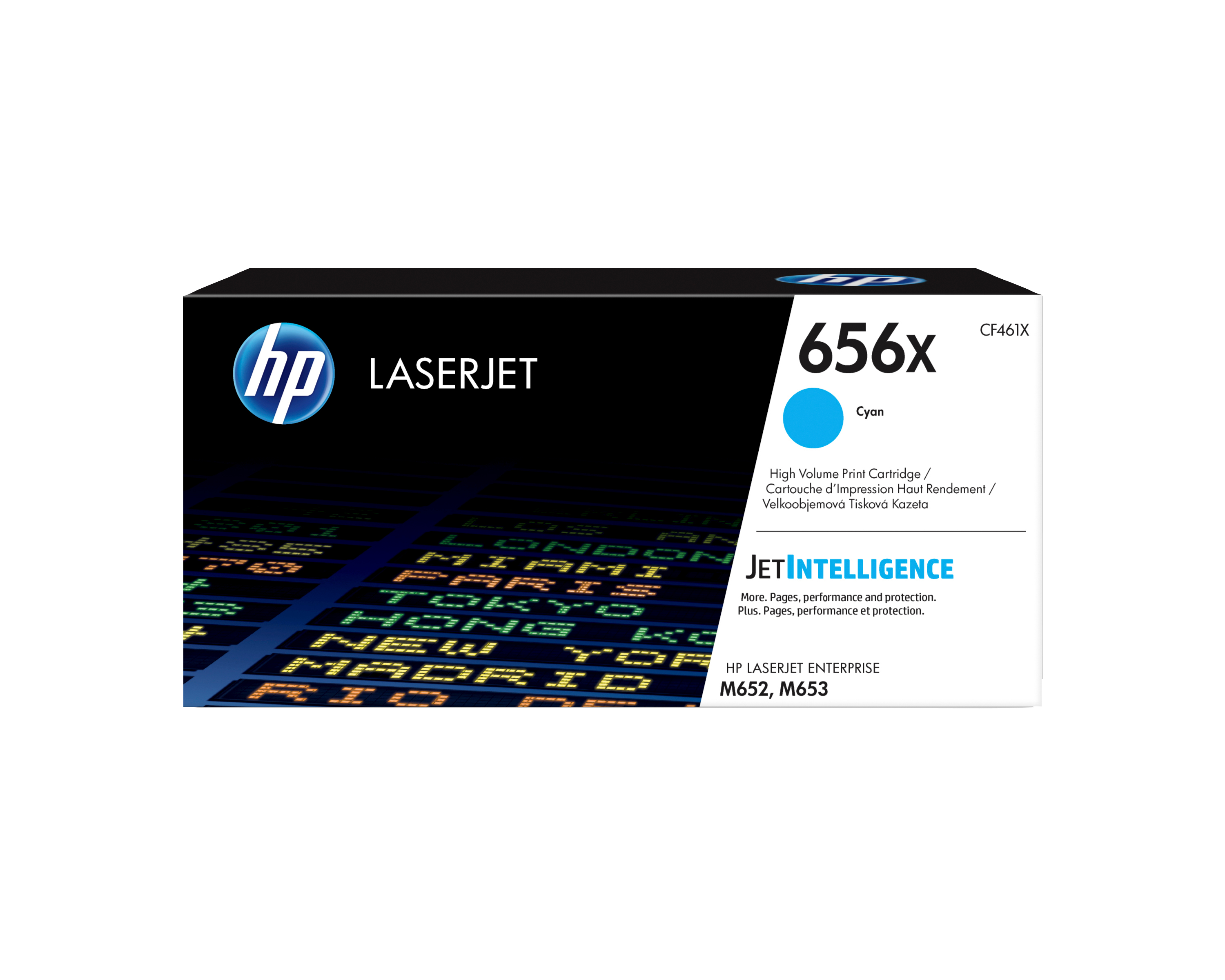 HP 656X Cyan LasJet Ton CF461X HP — view 2