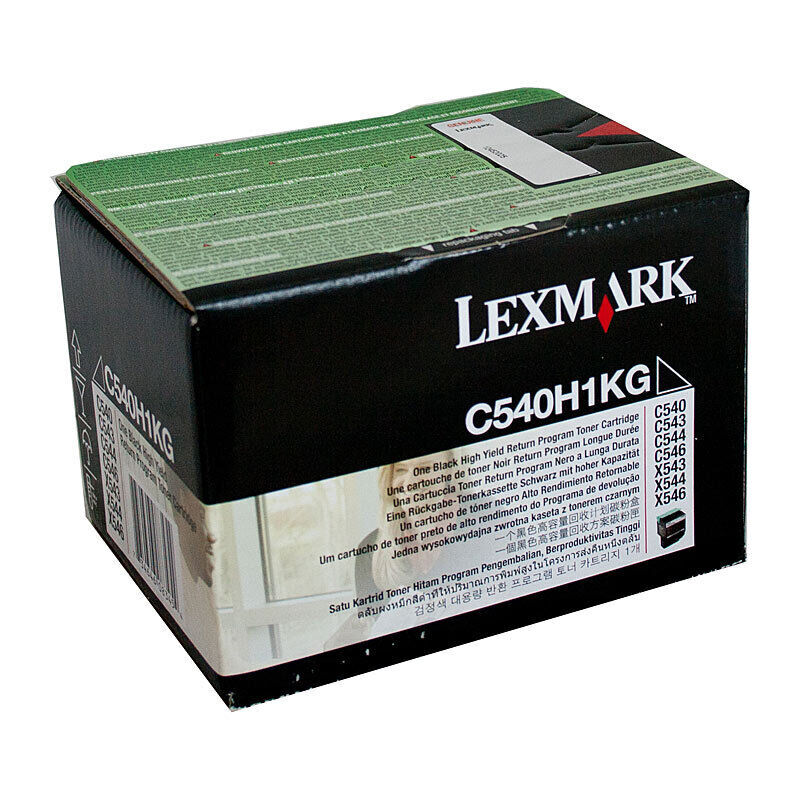 Lexm C540H1KG Black Toner Lexmark — view 2