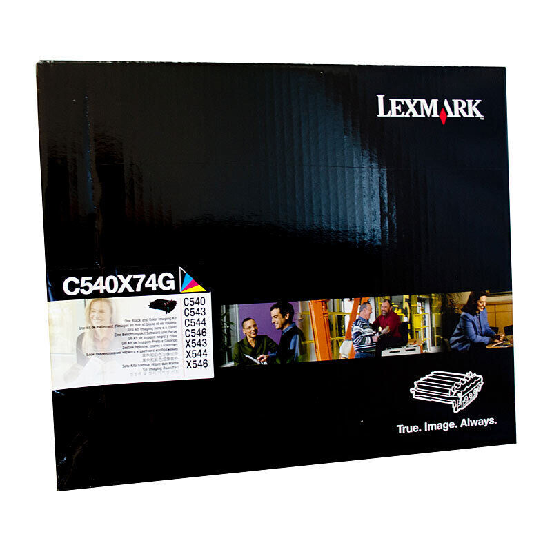 Lexm C540X74G Bk/Col Image Kit Lexmark — view 2