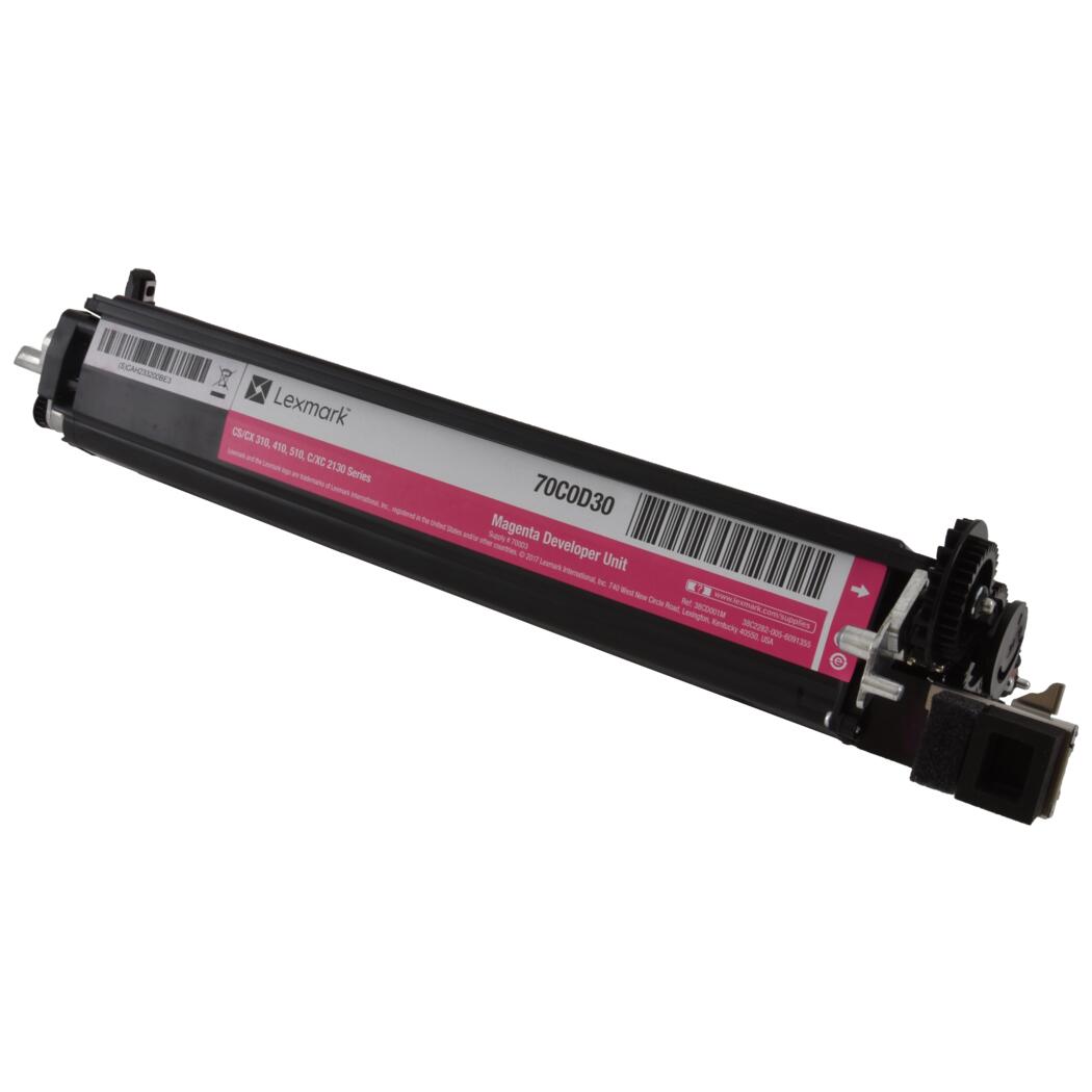 Lexm 700D3 Magenta Developer Lexmark — view 2