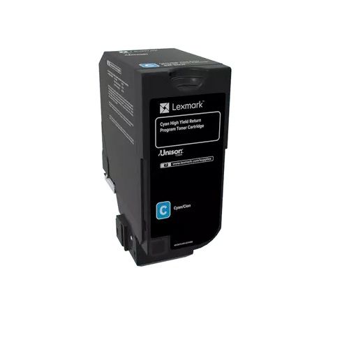 Lexm 84C6HC0 HY Cyan Toner Lexmark — view 2