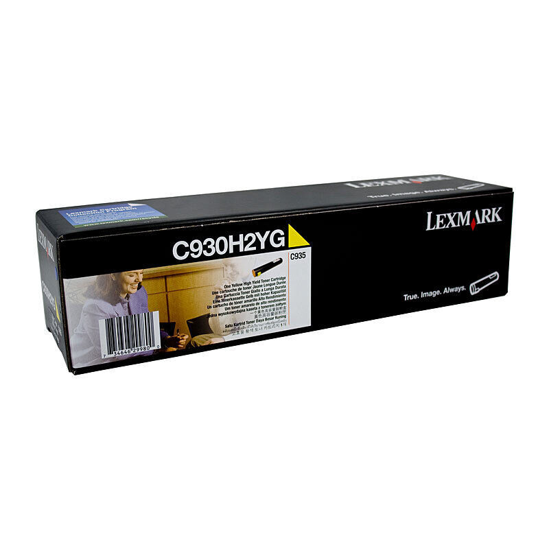 Lexm C930H2YG Yellow Toner Lexmark — view 2