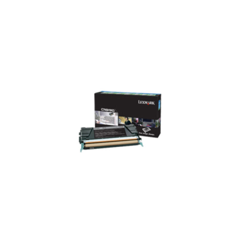 Lexm C746H1KG HY Blk Pre Cart Lexmark — view 2