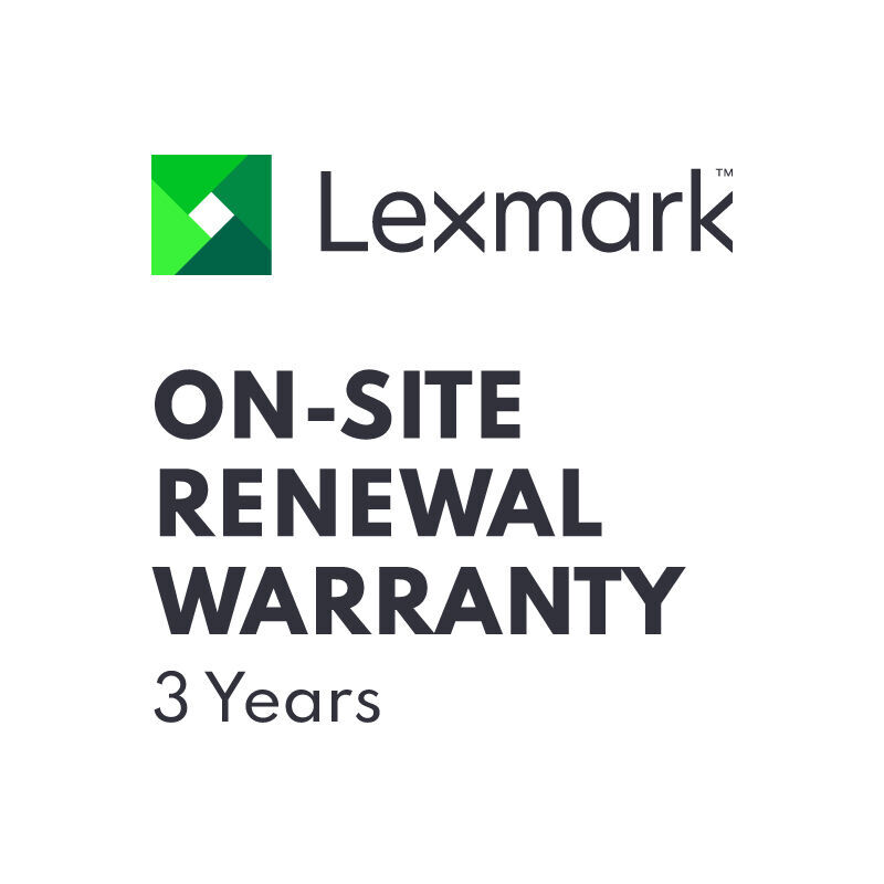 Lexm 3yr Onsite Renewal War Lexmark — view 2