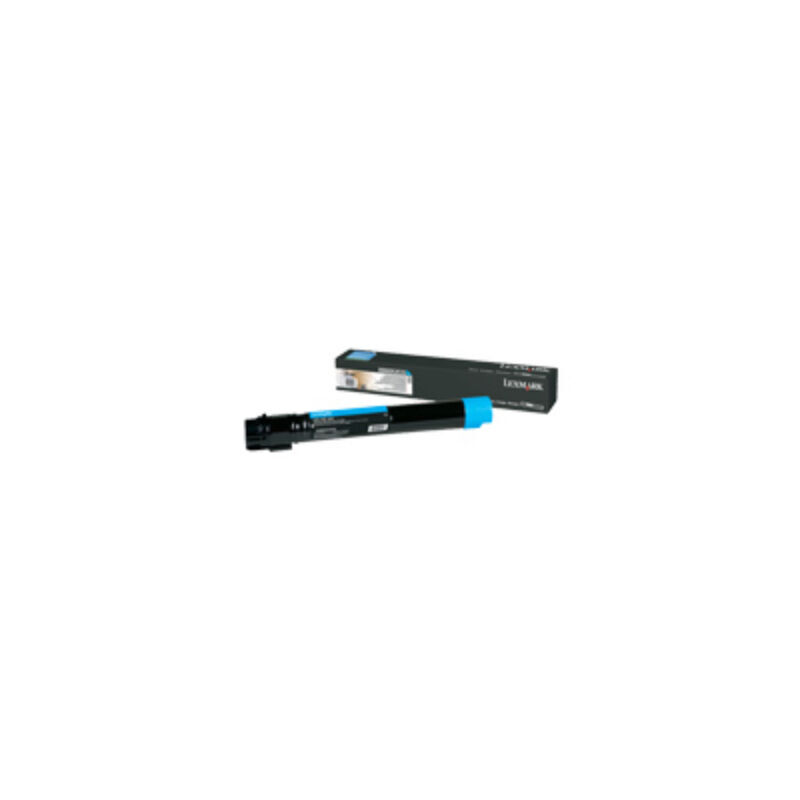 Lexm X950X2CG Cyan Toner Lexmark — view 2
