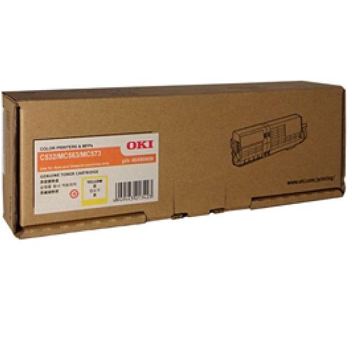 Oki C532DN Yellow Ton 46490609 OKI — view 2