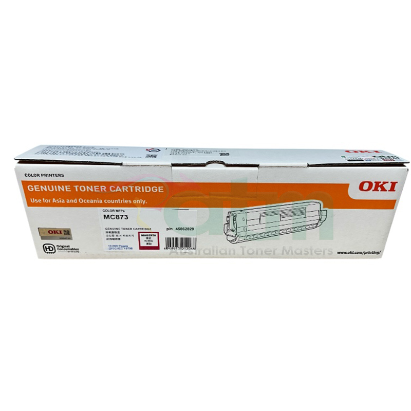 Oki MC873 Mag Toner 45862829 OKI — view 2