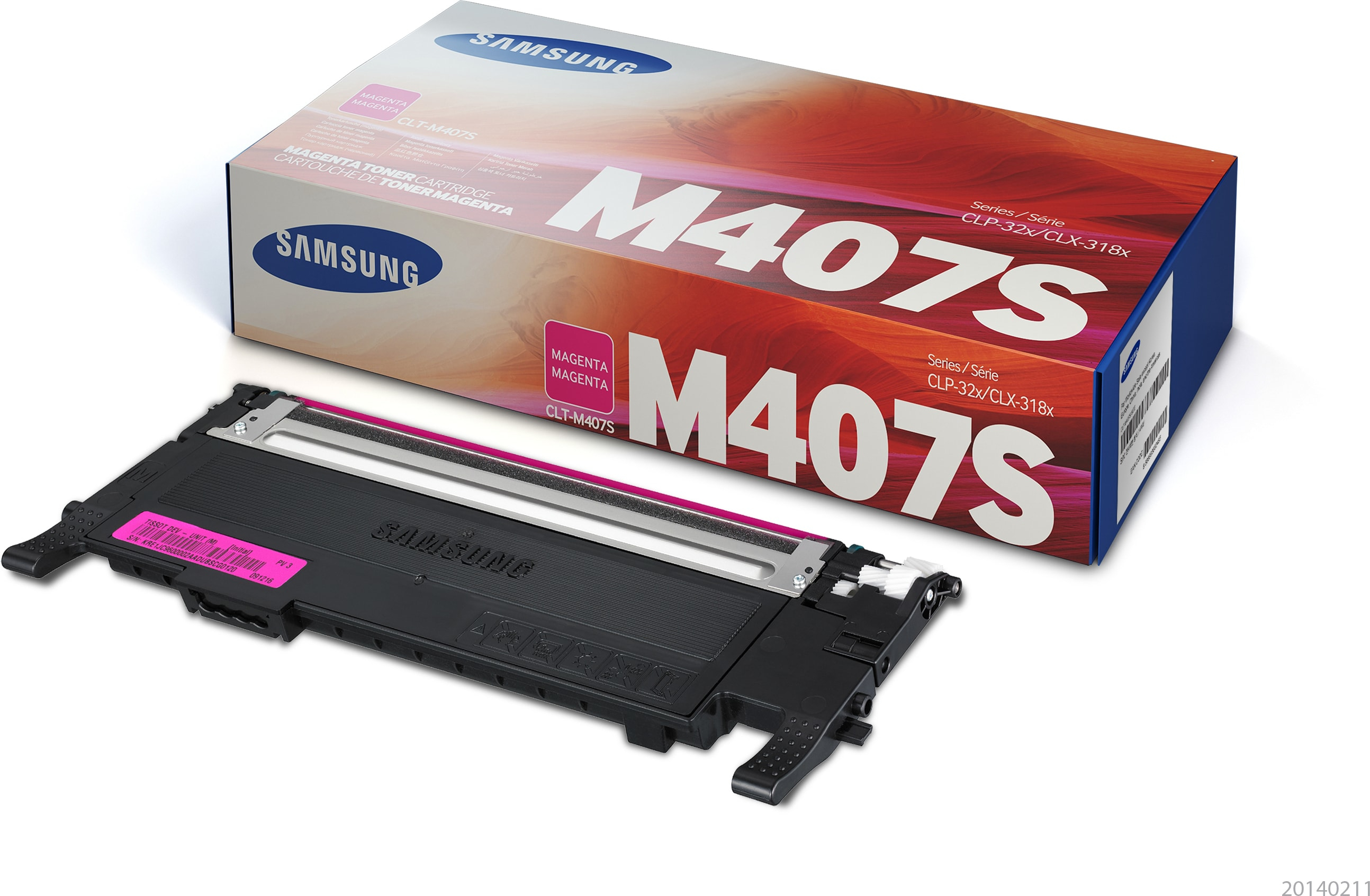 Samsung CLTM407S Mag Toner Samsung — view 2