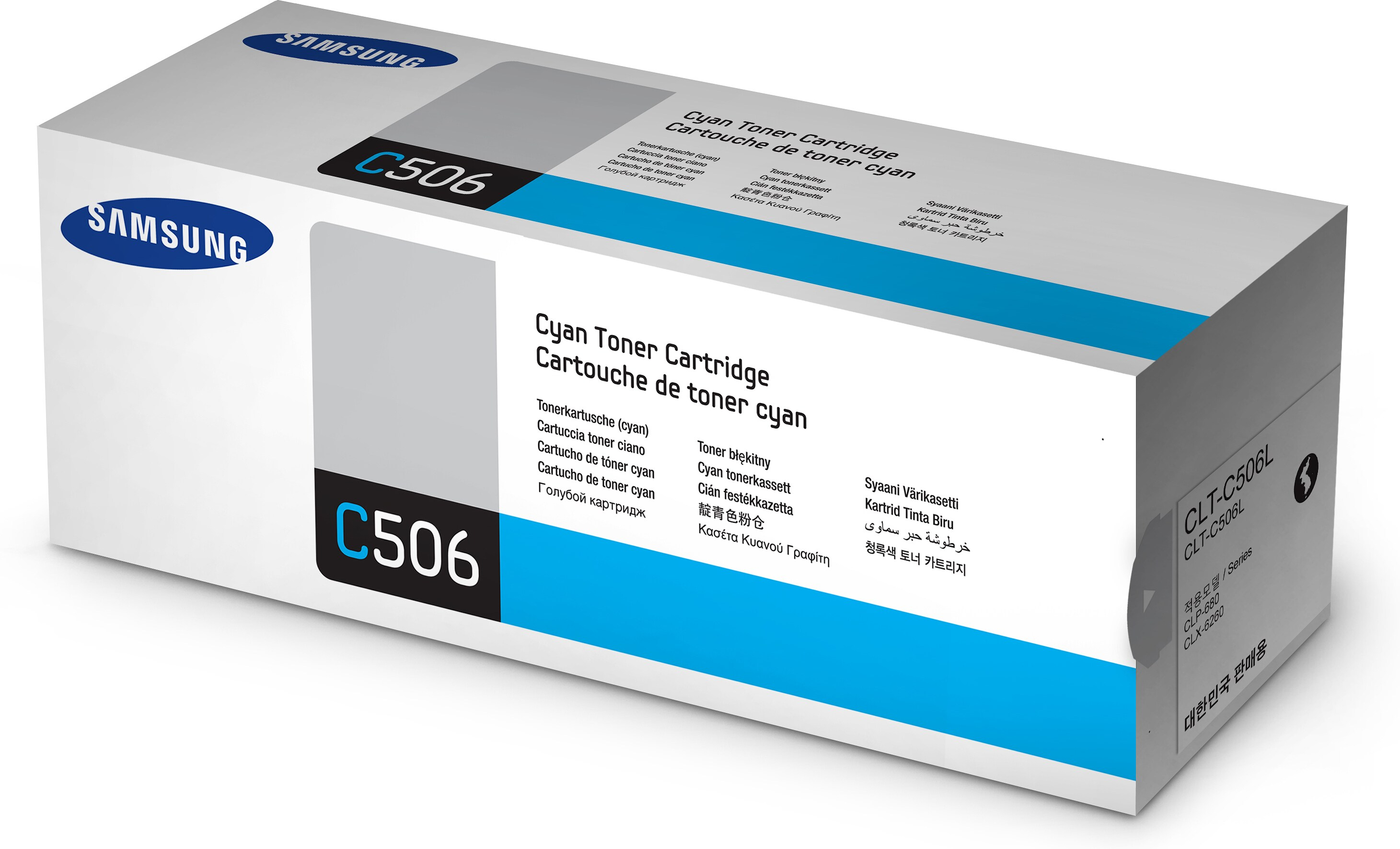 Samsung CLTC506L Cyan Toner Samsung — view 3