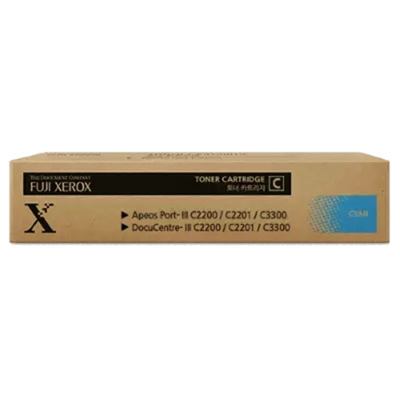Fuji Xerox Cyan Toner Fuji Xerox — view 2