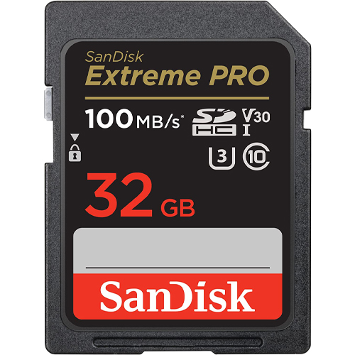 Sandisk Extreme Pro Sdhc Sdxxo 32GB U3 C10 V30 Uhs-I 100MB/S R 90MB/S W 4X6 Lifetime Limited SanDisk — view 2