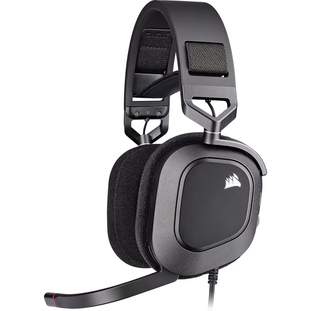 Corsair HS80 RGB USB Gaming Headset - Black Corsair — view 2