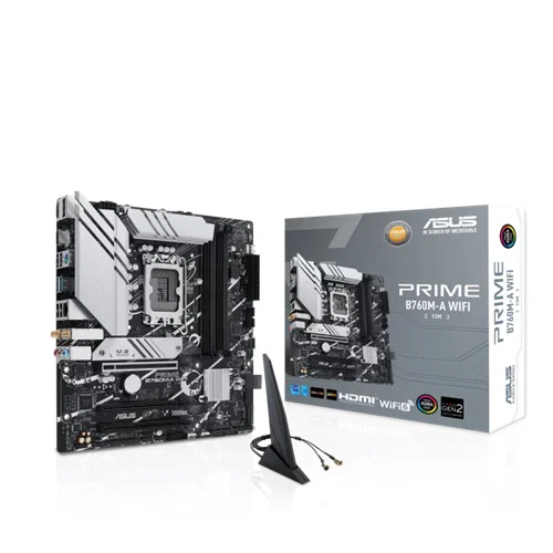 ASUS Prime B760M-a WIFI-Csm DDR5 Motherboard Asus — view 1