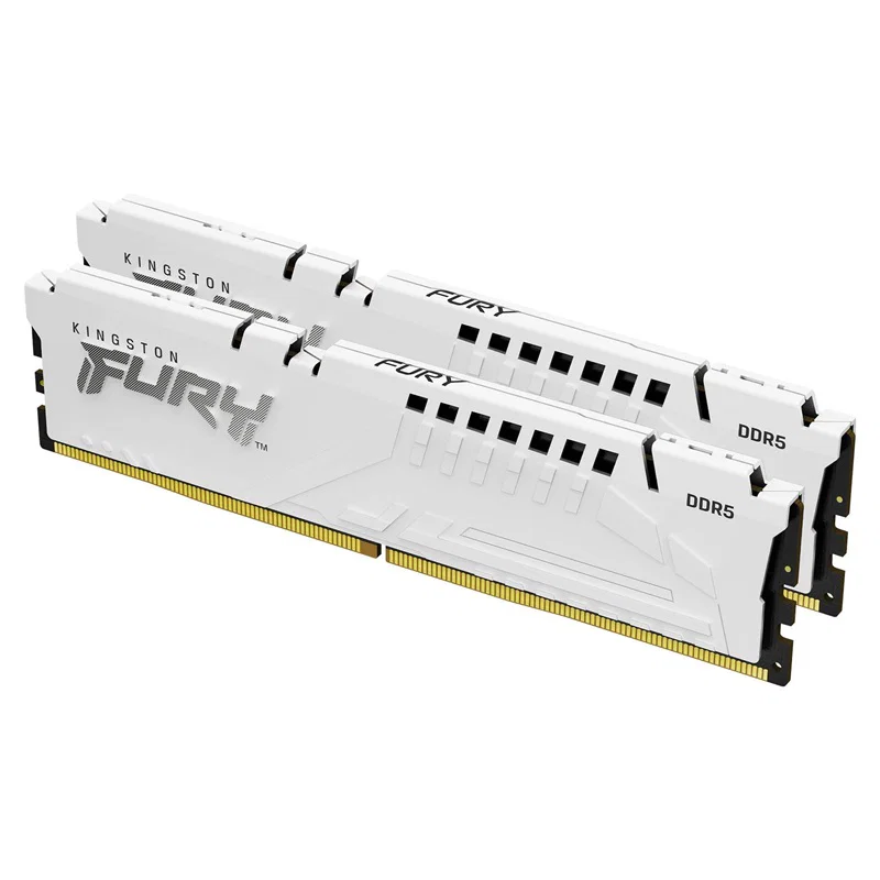 Kingston 32GB 6000MT/S DDR5 CL36 Dimm (Kit of 2) Fury Beast White Expo Kingston — view 2