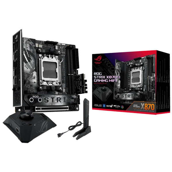 ASUS Rog Strix X870-I Gaming WIFI AM5 AMD Motherboard Asus — view 2