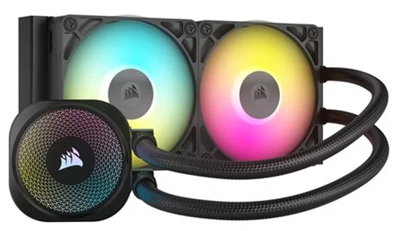 Corsair Icue Link Titan 240 Rx RGB AIO 240MM Radiator Liquid CPU Cooler Corsair — view 2