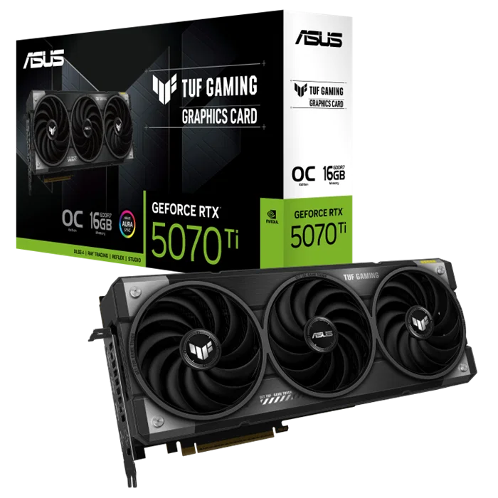 ASUS Tuf-RTX5070TI-O16G-Gaming Graphics Card Asus — view 2