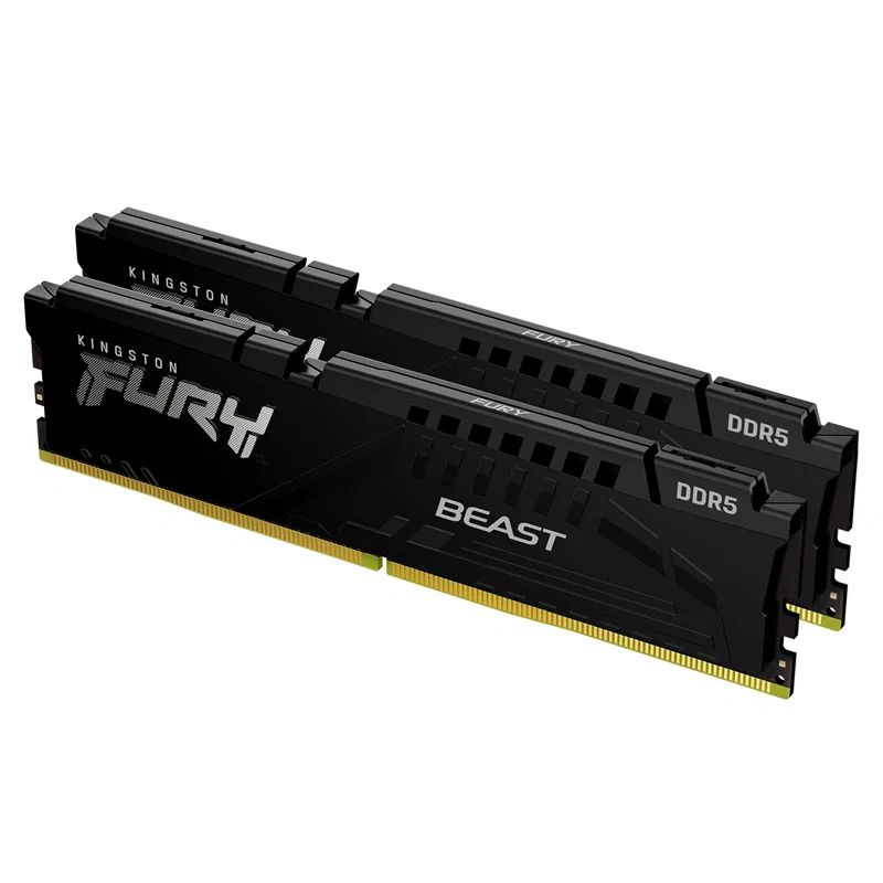 Kingston 64GB 6000MT/S DDR5 CL30 Dimm(Kit of 2) Fury Beast Black Expo Kingston — view 2