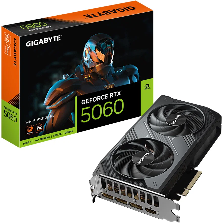 Gigabyte Gv-N5060WF2OC-8GD Graphic Card Gigabyte — view 2