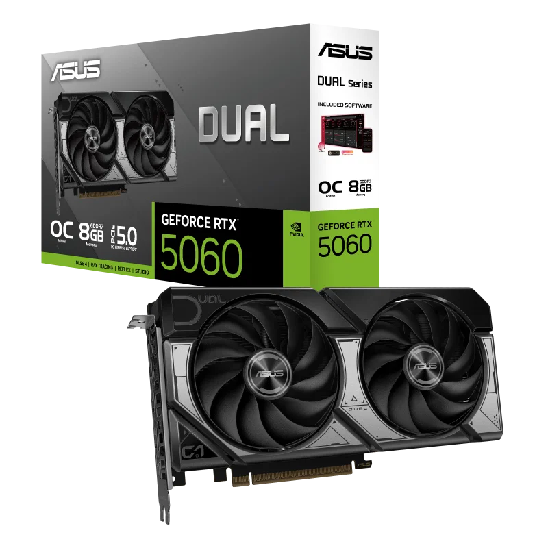 ASUS Dual-RTX5060-O8G Graphics Card Asus — view 2