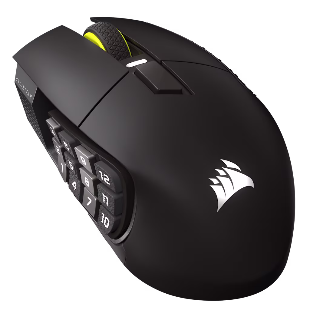 Corsair Scimitar Elite Wireless Se Mmo Gaming Mouse Corsair — view 2