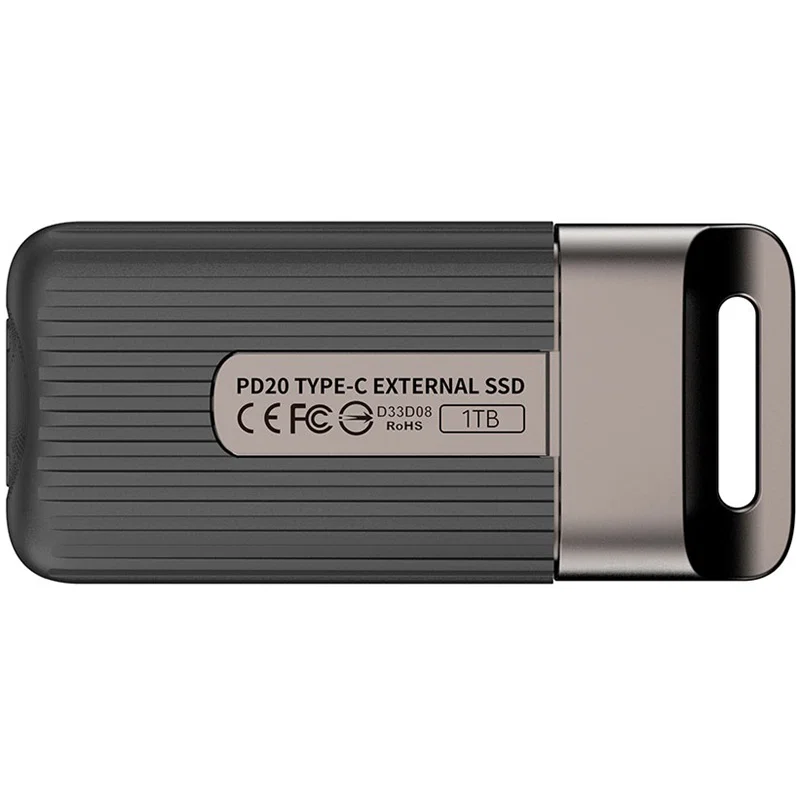 Teamgroup PD20 Mini External SSD 1TB R/W 2000/1800 MB/S Team — view 2