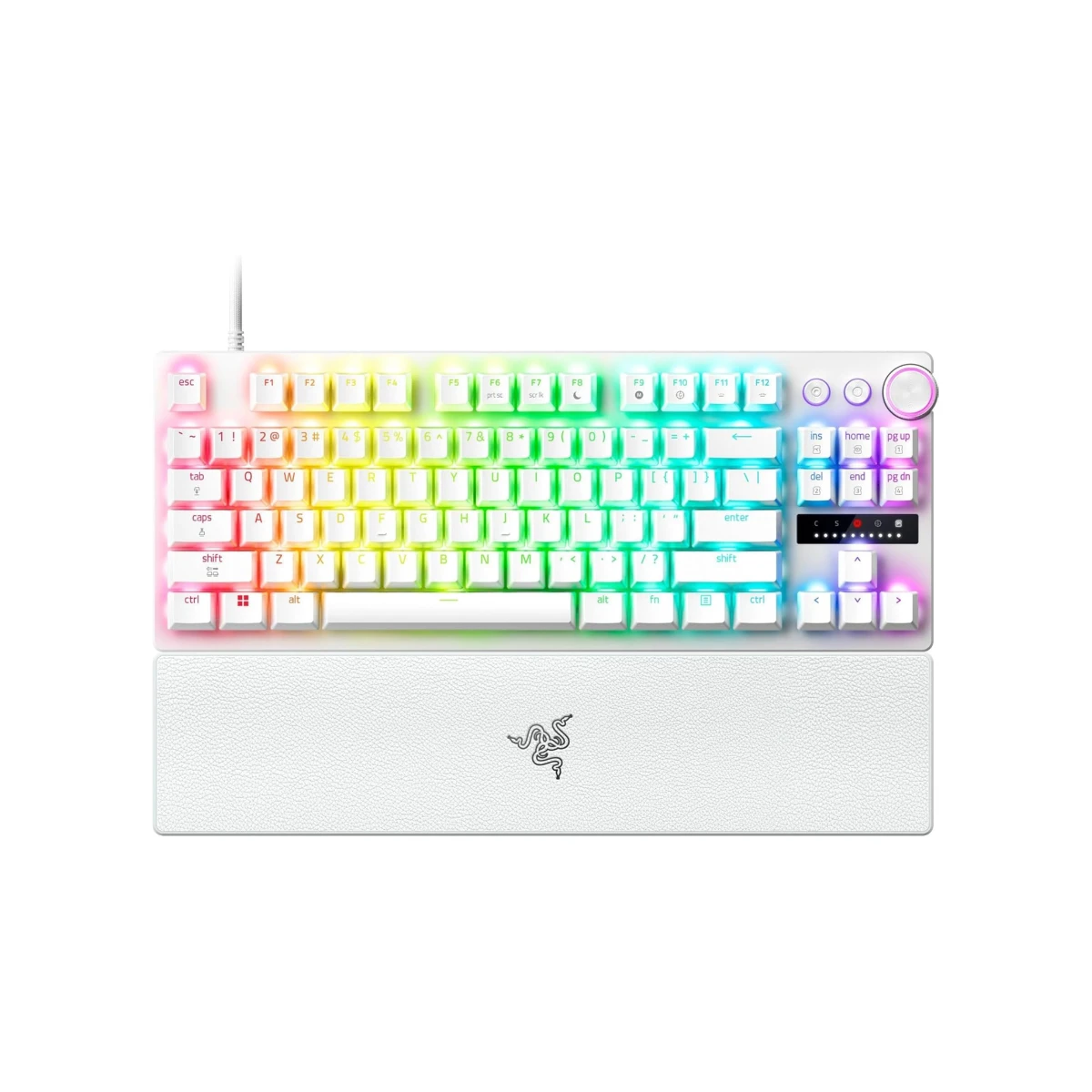 Razer Huntsman V3 Pro Tenkeyless 8KHZ - Analog Optical Esports Keyboard - White Edition - Us Layout - Frml Razer — view 2